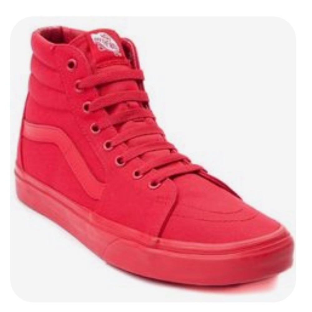 Red High Top Vans